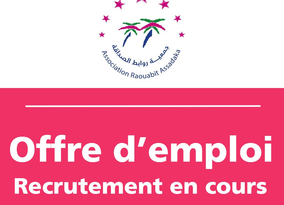 Offre d’emploi : recrutement d’Éducateurs (Éducatrices) de rue